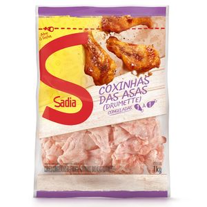 Coxinha Da Asa De Frango Com Osso Sadia Congelado 1kg