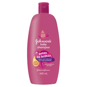 Shampoo Infantil Johnson'S Kids Gotas De Brilho 400ml