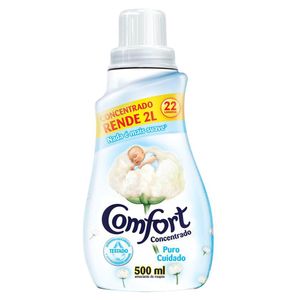 Amaciante De Roupas Comfort Concentado Puro Cuidado 500ml