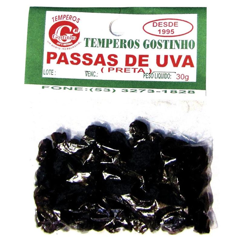 PASSA-UVA-PRET-GOSTINHO-30G