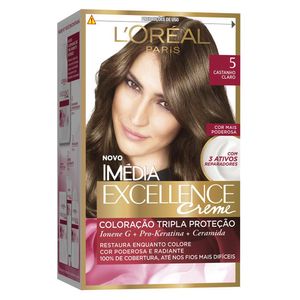 Coloração Imédia Excellence 5 Castanho Claro