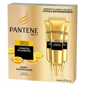 Ampola Tratamento Pantene Hidro-Cauterização 3x15ml