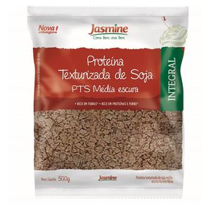 Proteina Soja Jasmine Texturizada Media Escura 500g