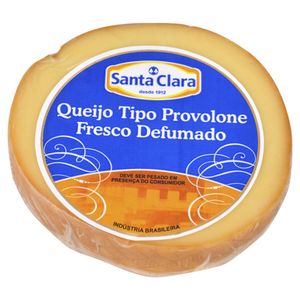 Queijo Santa Clara Aprox. 300g Provolone Defumado Rodelas