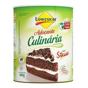 Adoçante Lowçucar Culinária Lata 400g