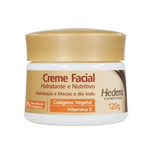 Creme Facial Hedera Hidradante E Nutritivo 120g