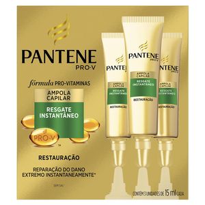 Ampola Tratatamento Pantene Restauração 3x15ml