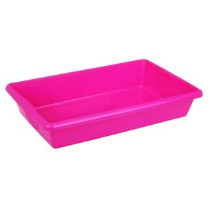 Bandeja Sanitária Sanremo Para Gatos Rosa 6,4l
