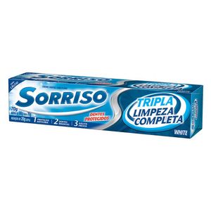 Creme Dental Sorriso Tripla Limpeza Completa 70g