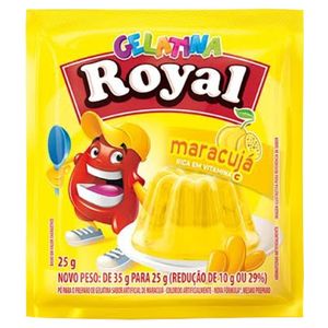 Gelatina Royal Tradicional Maracujá 25g