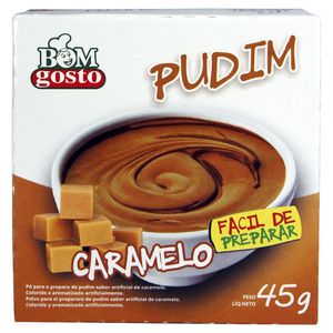 Pudim Bom Gosto Caramelo 45g