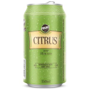 Refrigerante Fruki Citrus Lata 350ml