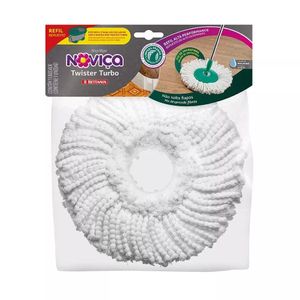 Mop Noviça Twister Microfibra Refil