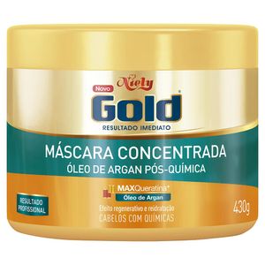 Máscara Niely Gold 430g Óleo Argan