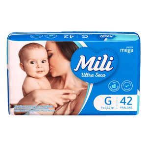 Fralda Mili Baby Mega Tamanho G C/42