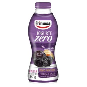 Iogurte Frimesa Sabor Ameixa Zero Garrafa 850g