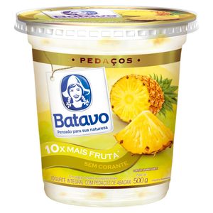 Iogurte Batavo Pedaços De Fruta Abacaxi 500g