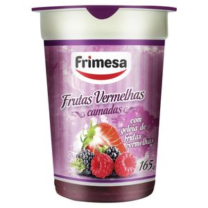 Iogurte Frimesa Copo Bicamadas Frutas Vermelhas 165g