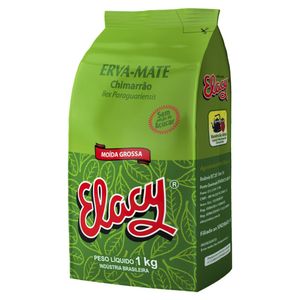 Erva Mate Elacy Moída Grossa Laminada Sem Açúcar 1kg