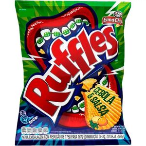 Salgadinho Elma Chips Ruffles Cebola & Salsa 167g