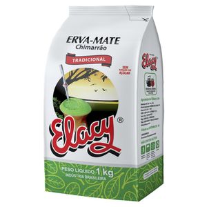 Erva Mate Elacy Tradicional Sem Açúcar Laminada 1kg