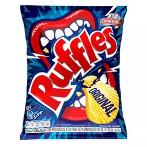 Salgadinho Elma Chips Ruffles Sal 167g