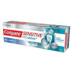 Creme Dental Colgate Sensitive Pro-Alívio 110g Real White