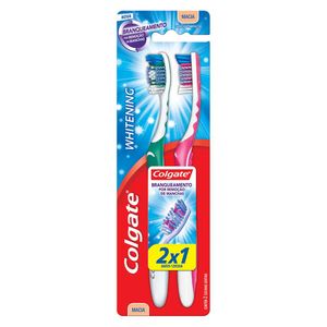 Escova Dental Colgate Whitening Lv2 Pg1 Macia