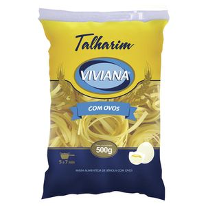 Massa Viviana Talharim Com Ovos 500g