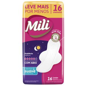 Absorvente Mili Proteção Discreta Sv Com Abas Leve+ Pague -