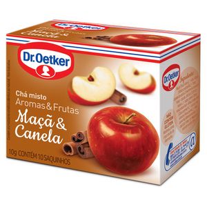 Chá Dr Oetker Maçã E Canela 10g