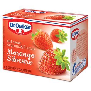 Chá Dr Oetker Morango Silvestre 10g