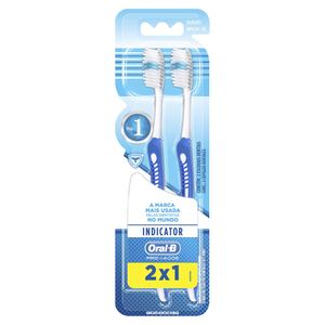 Escova Dental Oral-B Indicator Pro-Saúde 35 Leve 2 Pague 1