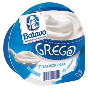 Iogurte Batavo Grego Tradicional 100g