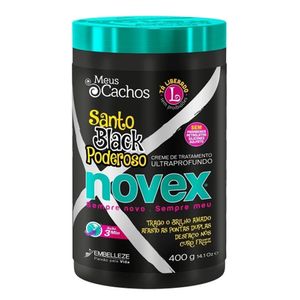 Creme Tratamento Capilar Novex Meus Cachos 1kg Santo Black