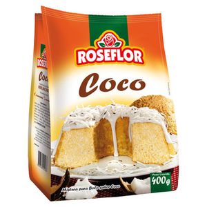 Mistura Para Bolo Roseflor De Coco 400g