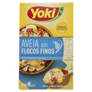 Aveia Yoki Flocos Finos 170g