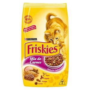 Alimento Purina Friskies Para Gatos Adultos Sabor Mix Carnes 1kg