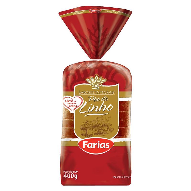 PAO-FARIAS-LINHO-400G