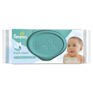 Toalha Umedecida Pampers Regular Com 48 Unidades