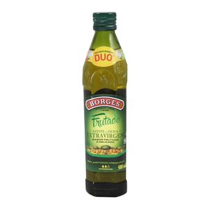 Azeite De Oliva Borges Extra Virgem Frutado Vidro 500ml