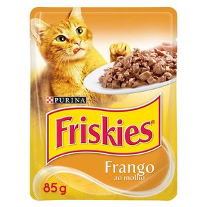 Ração Para Gato Friskies Frango Ao Molho 85g