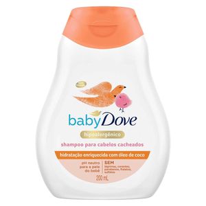 Shampoo Infantil Dove Baby Hidrataçaõ Enriquecida Cabelos Cacheados 200ml