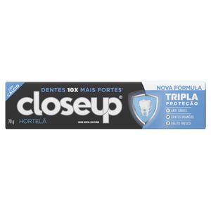 Creme Dental Closeup Triple Hortelã 70g