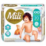 FRALDA-MILI-LOVE-CARE-JUMB-XXG-C-20