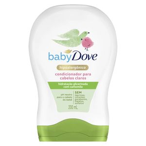 Condicionador Infantil Dove Baby Hidatação Enriquecida Cabelos Claros 200ml