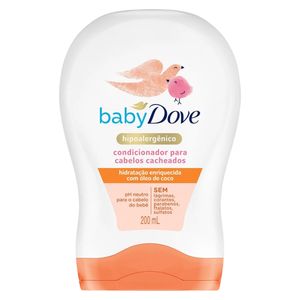 Condicionador Dove Baby Hidratação Enriquecida Cabelos Cacheados 200ml