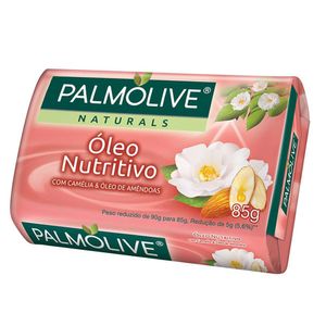 Sabonete Palmolive Naturals Nutrição Deslumbrante Camélia E Óleo De Amêndoas Doce 85g