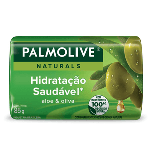 Sabonete Palmolive Naturals Nutrição Saudável Oliva E Aloe Vera 85g