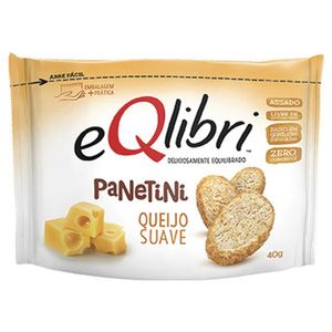 Biscoito Eqlibri Panetini Queijo Suave 40g.